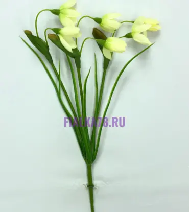 Подснежники искусственные крем