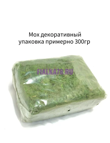 Мох в брикетах для флористики